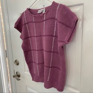 Manor Park by Cos Cob Pink Sweater